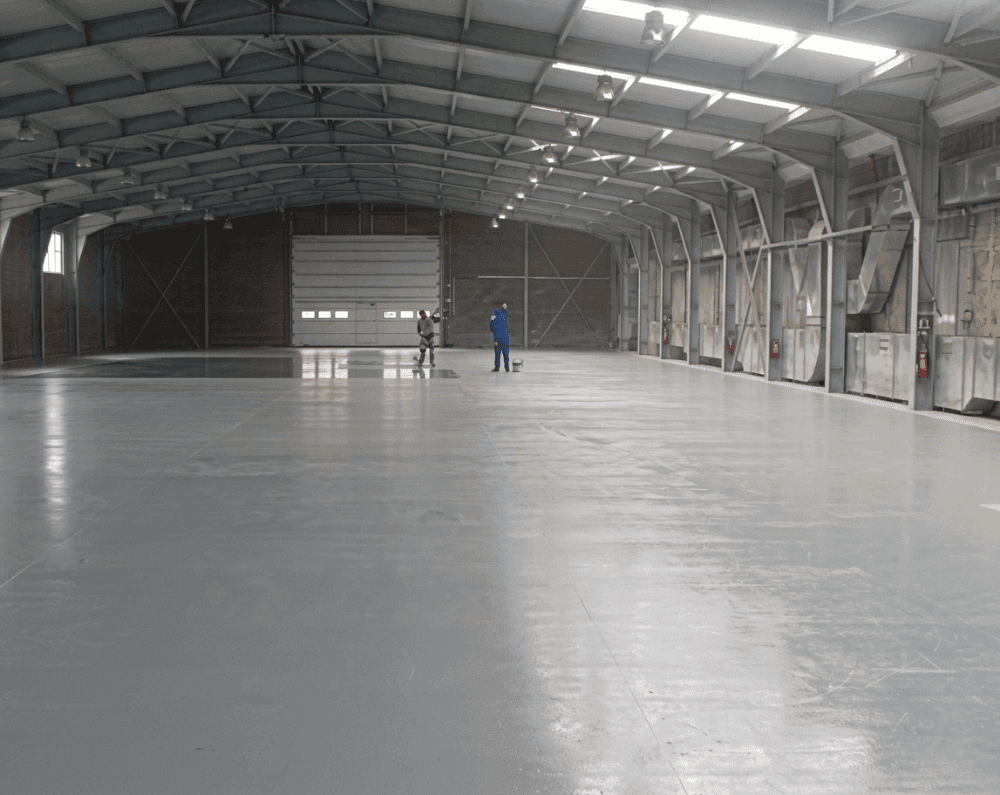 Completed protection and finishes on concrete infrastructure