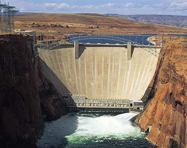 Drinking water treatment or storage infrastructure