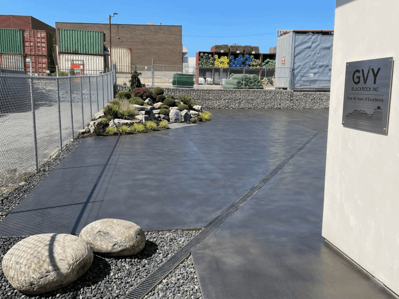 Property after landscape and construction improvements