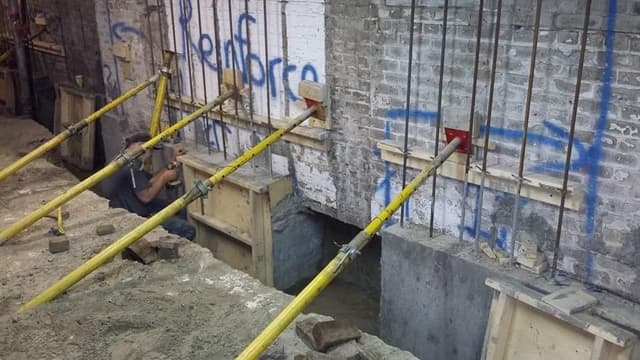 Drain and sewer project — site and line context