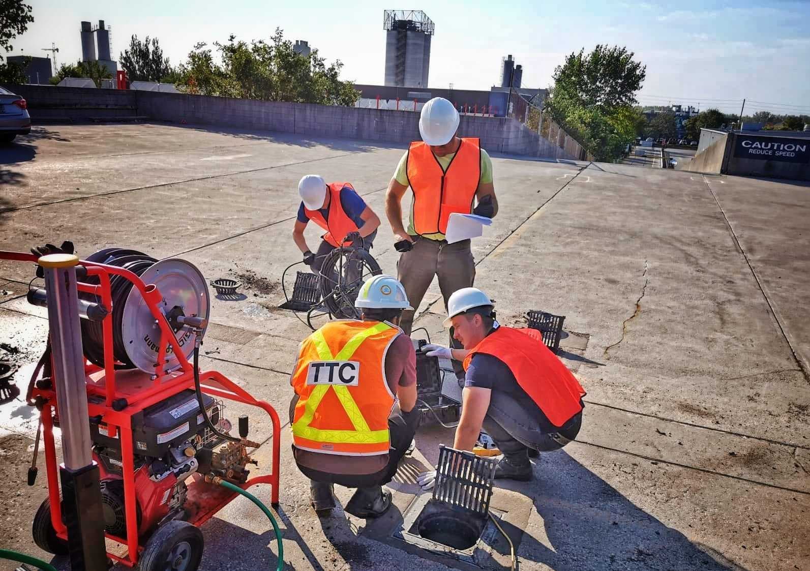 Drain power flushing and professional drain services
