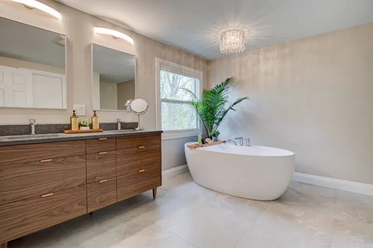 Lynnvalley ensuite bathroom renovation in Kitchener