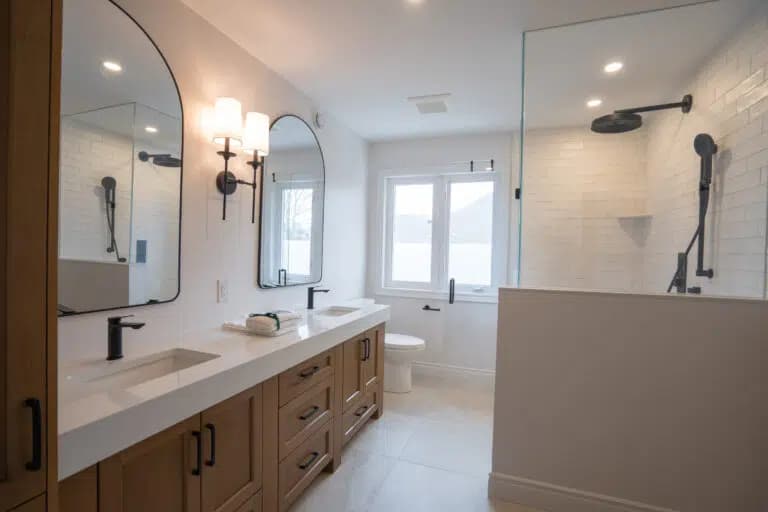 Pioneer Ridge bathroom renovations in Kitchener