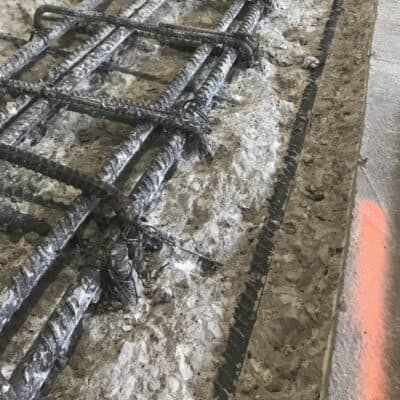 Concrete restoration and repair work