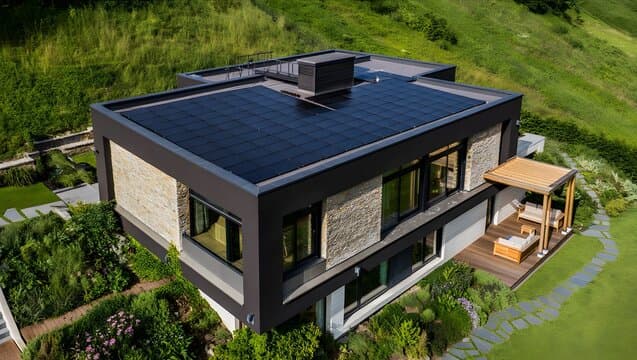 Renewed flat roof surface after upgrade by Cambridge Flat Roofing