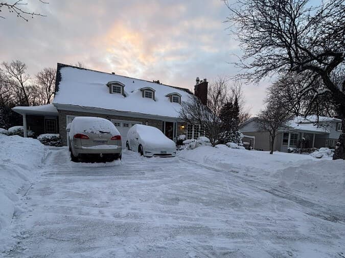 Property and grounds during warmer months