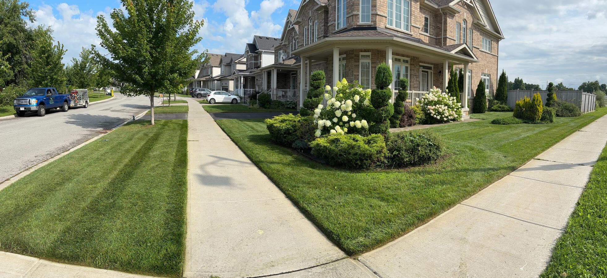 Mulch and garden enhancement project